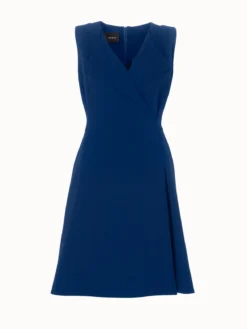 AKRIS Dress In Wool Double Face Wrap Style -AKRIS Sales Store 10052019 634 CC477 e