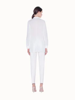 AKRIS Pants In Double Face Stretch Cotton Silk -AKRIS Sales Store 20181212 1777w e