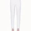 AKRIS Pants In Double Face Stretch Cotton Silk