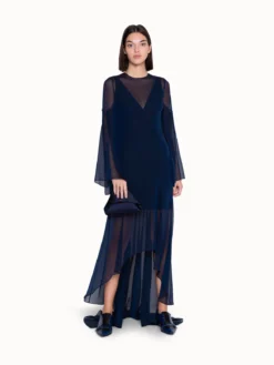 AKRIS Long Evening Dress In Silk 19 AKRIS Long Evening Dress In Silk -AKRIS Sales Store 20191008 296 e
