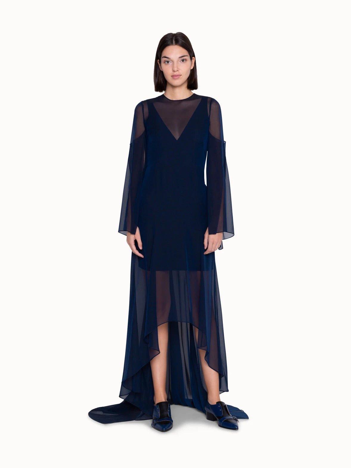 AKRIS Long Evening Dress In Silk 6 AKRIS Long Evening Dress In Silk - Image 6