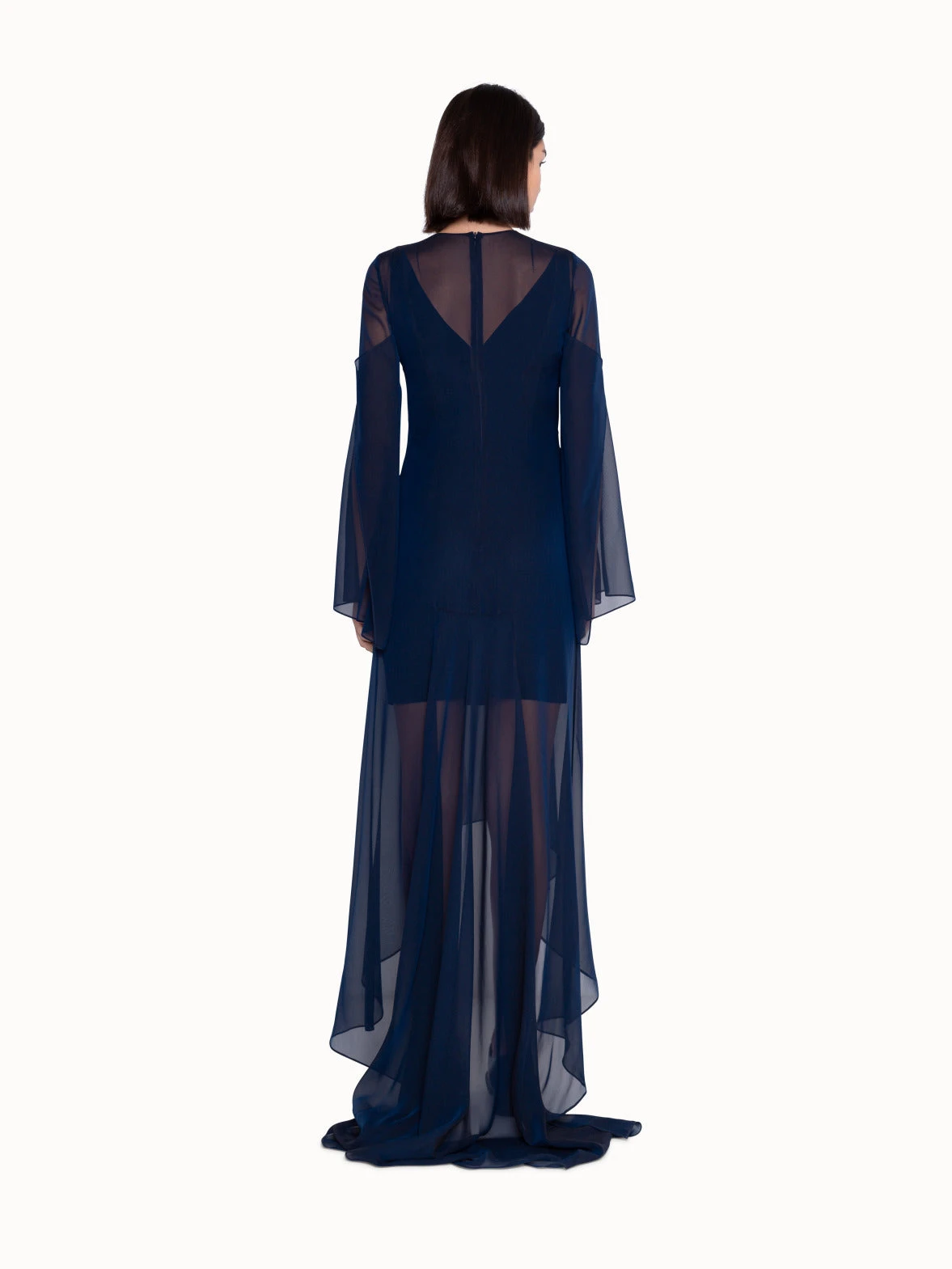 AKRIS Long Evening Dress In Silk 4 AKRIS Long Evening Dress In Silk - Image 4