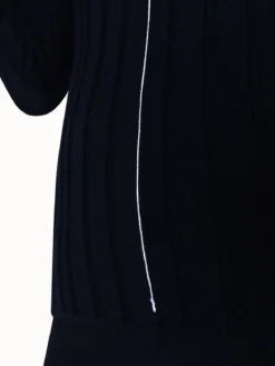 AKRIS Ribbed Knit V-Neck Pullover In Cashmere Silk -AKRIS Sales Store 445714