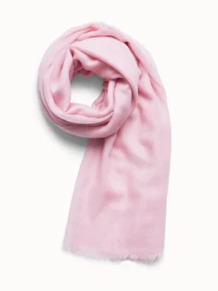 AKRIS Scarf In Cashmere Silk With Fringes