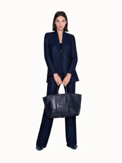 AKRIS Long Jacket In Lurex Cool Wool -AKRIS Sales Store 454865