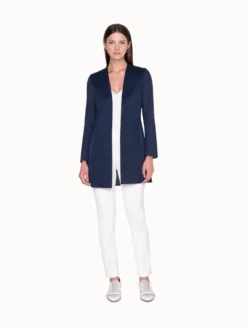 AKRIS Long Jacket Cardigan Style In Cotton Voile -AKRIS Sales Store 455319 7e1d7d6a 77ca 465e 924c d8334ee546a8