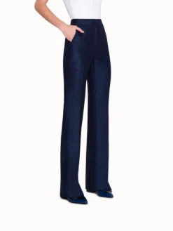 AKRIS Lurex Wool Bootcut Pants -AKRIS Sales Store 456189