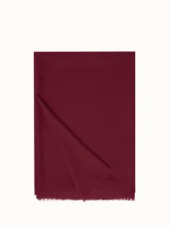 AKRIS Cashmere Silk Fringe Scarf