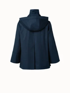 AKRIS Hooded Cotton Twill Jacket -AKRIS Sales Store 506028