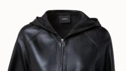 AKRIS Lamb Nappa Leather Zip Hooded Jacket -AKRIS Sales Store 506041 scaled