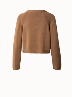 AKRIS Cropped Cotton Cardigan -AKRIS Sales Store 506400