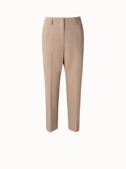 AKRIS Cropped Cotton Stretch Pants