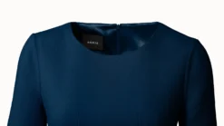 AKRIS Double Face Wool Crêpe Sheath Dress -AKRIS Sales Store 537124 scaled