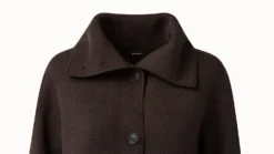 AKRIS Cashmere Piqué Knit Coat -AKRIS Sales Store 548083 scaled