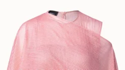 AKRIS Belted Lace Dress With Detachable Cape Scarf -AKRIS Sales Store 549954 scaled