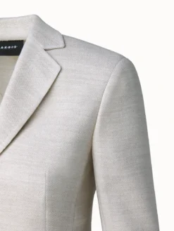 AKRIS Wool Cotton Piqué Jacket -AKRIS Sales Store 550407