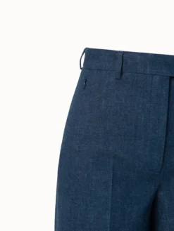 AKRIS Florentina Cotton Denim Shorts -AKRIS Sales Store 554023