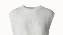 AKRIS Linen Polyamide Rib Cap Sleeve Knit -AKRIS Sales Store 554239 scaled