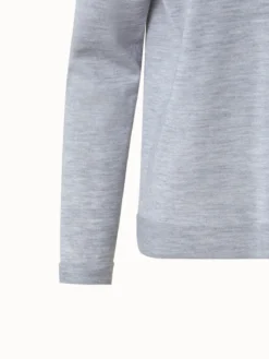 AKRIS Cashmere Silk Knit With Detachable Turtleneck -AKRIS Sales Store 554246