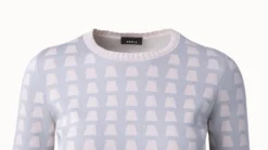 AKRIS Trapezoid Jacquard Knit Pullover -AKRIS Sales Store 554273 scaled