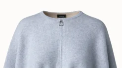 AKRIS Reversible Bi-color Cashmere Double Face Cape -AKRIS Sales Store 554318 scaled