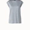 AKRIS Silk Jersey T-Shirt
