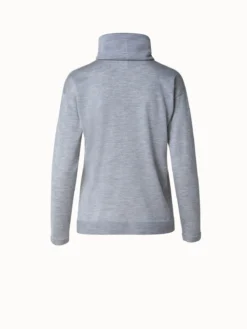 AKRIS Cashmere Silk Knit With Detachable Turtleneck -AKRIS Sales Store 554950