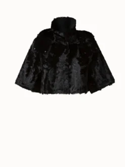 AKRIS Silk Lamb And Nappa Leather Blouson Jacket -AKRIS Sales Store 555094