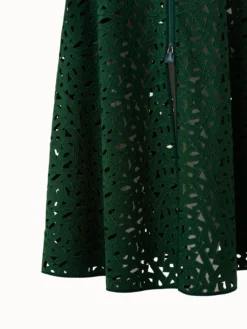 AKRIS Long Dress Second Glance Embroidery -AKRIS Sales Store 602606