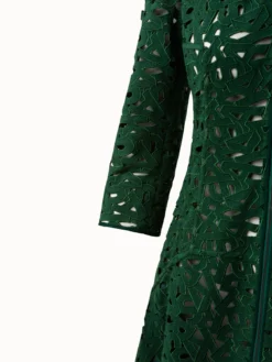 AKRIS Long Dress Second Glance Embroidery -AKRIS Sales Store 602607