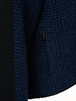 AKRIS Two Tone Trapezoid Stitch Cardigan -AKRIS Sales Store 602876