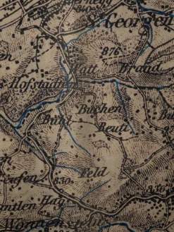 AKRIS Cashmere Silk Vintage Sg Map Print Scarf -AKRIS Sales Store 610489