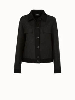 AKRIS Cashmere Double Face Jean Style Jacket -AKRIS Sales Store 613129