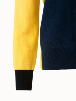 AKRIS Cashmere Cardigan Stitch Print 4 Knit Pullover -AKRIS Sales Store 647722