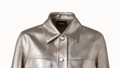 AKRIS Pearlized Nappa Leather Jacket -AKRIS Sales Store 647887 scaled