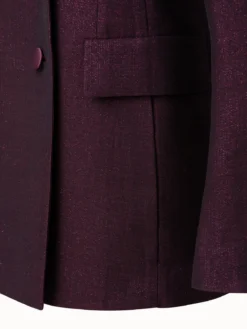 AKRIS Double Breasted Jacket In Wool Lurex -AKRIS Sales Store 647917