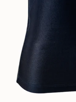 AKRIS Liquid Jersey And Tulle Blouse -AKRIS Sales Store 647964