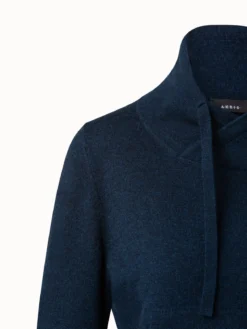 AKRIS Cashmere Cowl Neck Knit Dress -AKRIS Sales Store 648341