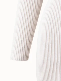 AKRIS Wool Rib Long Knit Cardigan -AKRIS Sales Store 648359