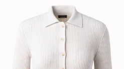 AKRIS Wool Rib Long Knit Cardigan -AKRIS Sales Store 648360 scaled