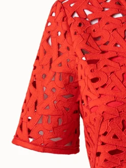 AKRIS Second Glance Embroidery Sheath Dress -AKRIS Sales Store 648480