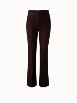 AKRIS Wool Lurex Double Face Pant