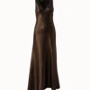 AKRIS Liquid Jersey Wrap Style Dress
