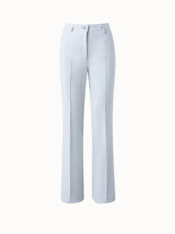 AKRIS Cotton Silk Double Face Boot Cut Pant