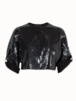 AKRIS Short Sequin Jacket With Silk Lining 17 AKRIS Short Sequin Jacket With Silk Lining -AKRIS Sales Store 6524 03 007429 099 b3f8acd2 3181 4fb1 877b e1390266cf98