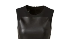 AKRIS Sleeveless Wool Double-Face Jumpsuit With Apron Bodice Inset -AKRIS Sales Store 656244 scaled