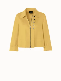 AKRIS Cashmere Double Face Boxy Jacket