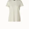 AKRIS Linen Jersey T-Shirt