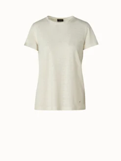 AKRIS Linen Jersey T-Shirt