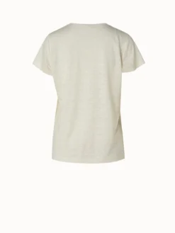 AKRIS Linen Jersey T-Shirt -AKRIS Sales Store 669410